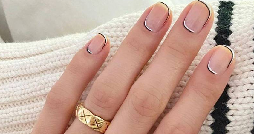 Minimalist Art Nail Design